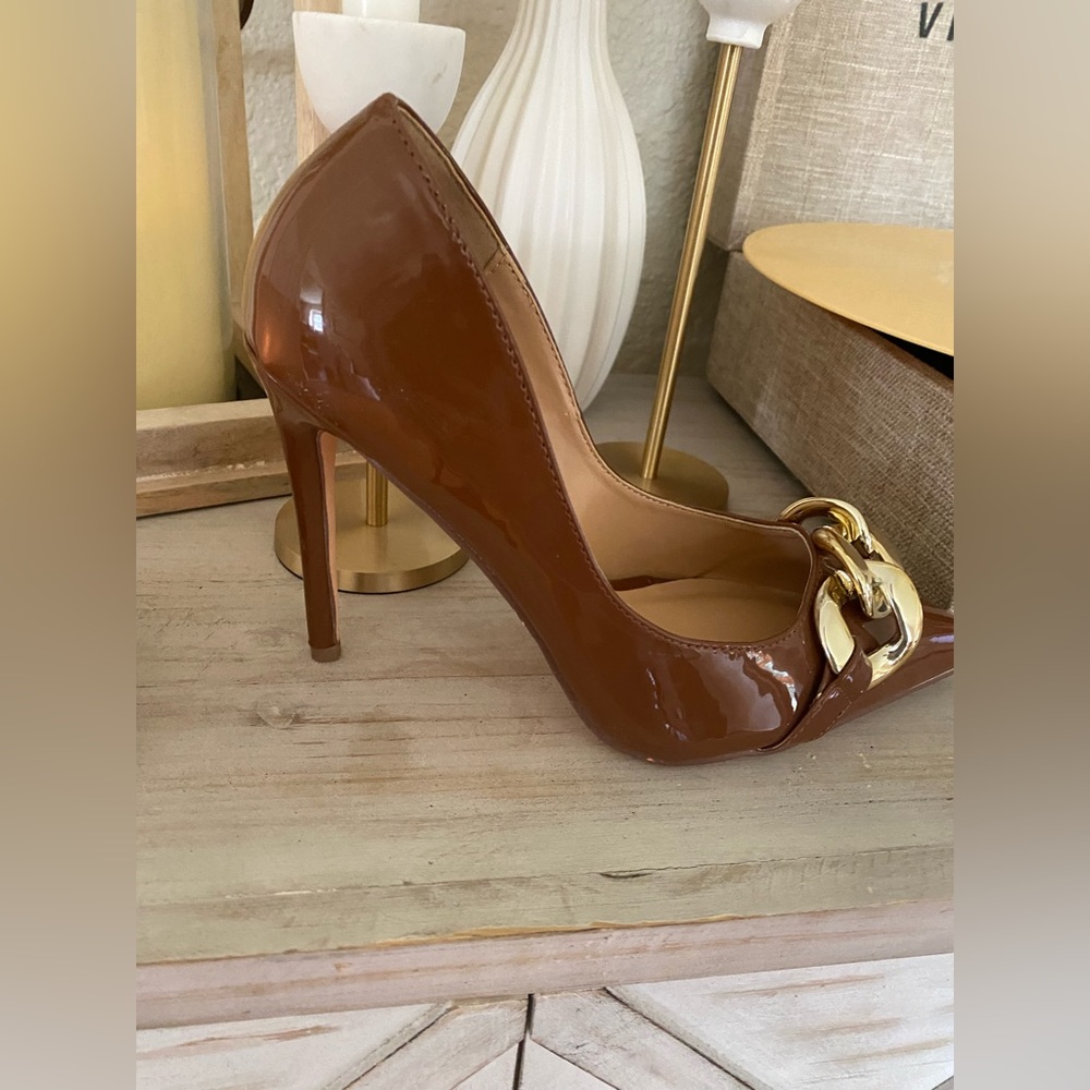 Steve Madden lalette chain link pump - Picture 4 of 7